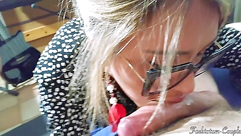 Fucktotum - Pov Glasses Blowjob - First Porn Video - 20