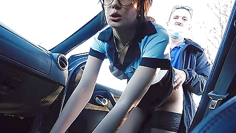 Tannyia Corrupt Cop Takes Bribe And Fucks A Driver Tannyia Corrupt Cop Takes Bribe And Fucks A Driver