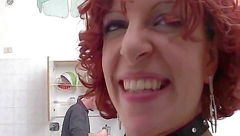 Redhead Masturbates In The Car And Then Fucks In Amateur